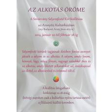 2014. kiállítás plakát az Aranytíz Kultúrházban