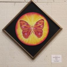 Rebirthing of women power - by Ildika Alda / painted on silk