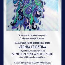 Várnay Krisztina Selymese - Selyemre álmodott mesék meghívó